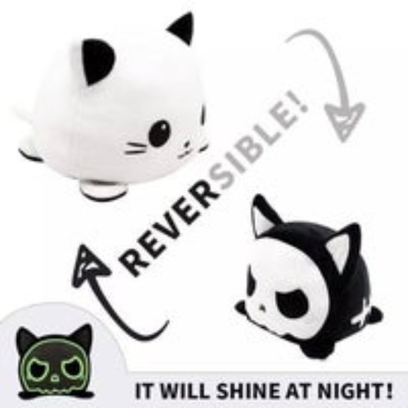 Reversible Cat Plush - Picture 1 of 3
